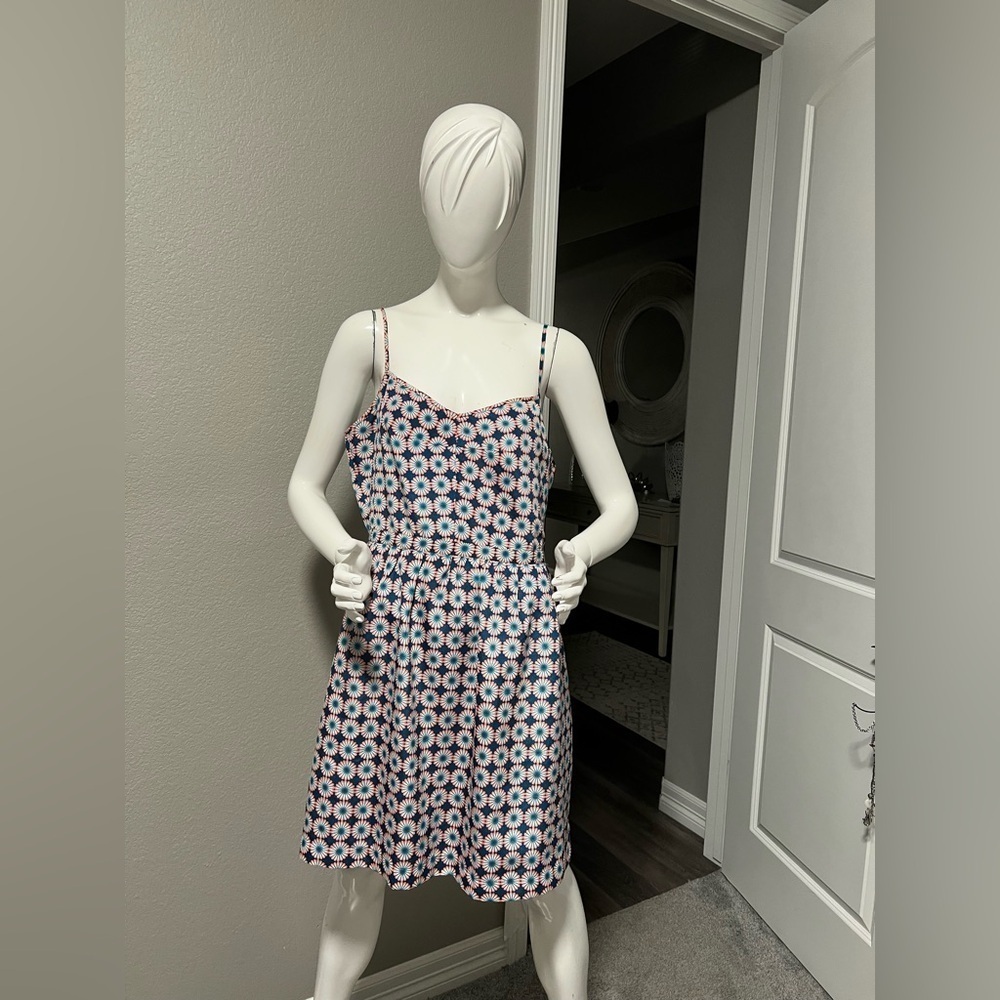 J. Crew Factory Women's - Retro Floral Slip Dress size 14